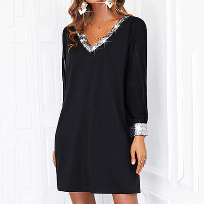 Vivianne | Midnight Glow Dress