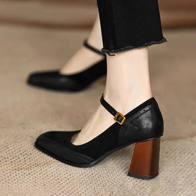 Amélie | Retro Block Heels