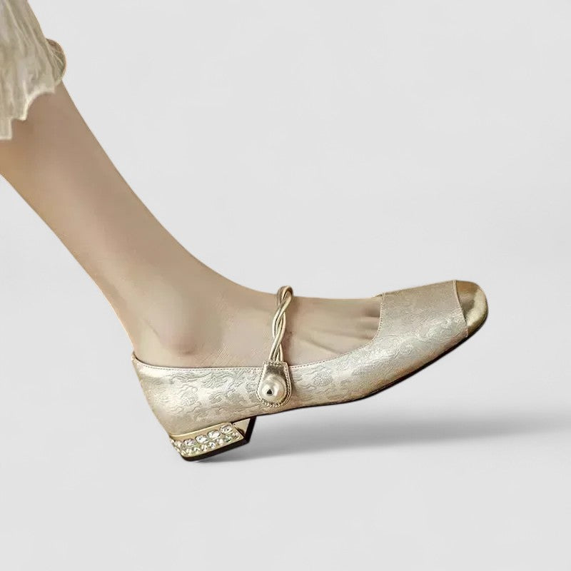 Aurelia | Pearl Elegance Flats