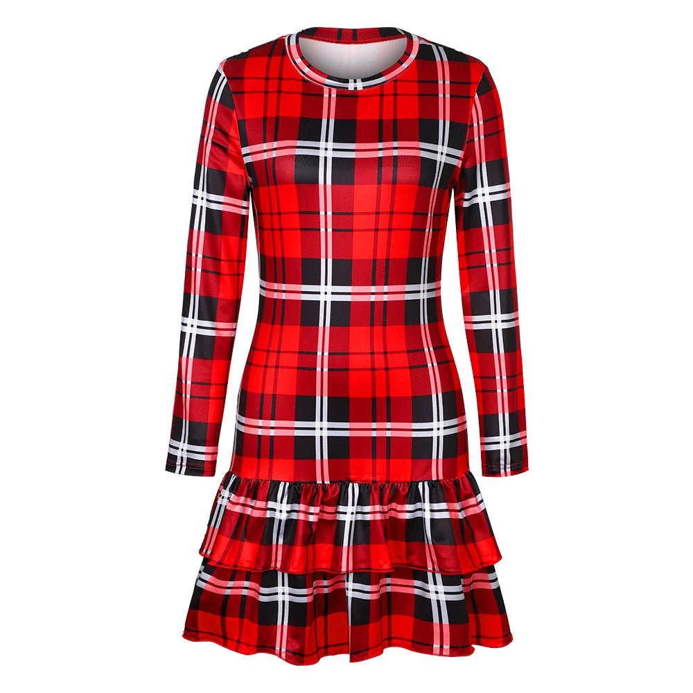 Liora | Holiday Plaid Dress