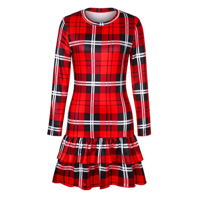 Liora | Holiday Plaid Dress