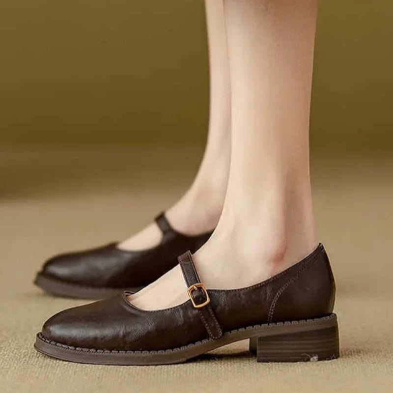 Margot | Heritage Mary Jane Flats