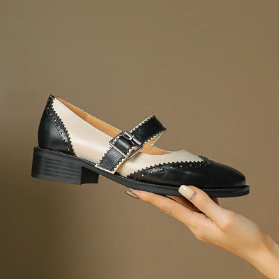 Eleanor | Vintage Contrast Mary Janes