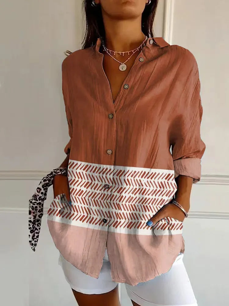 Elena | Soft Horizon Blouse