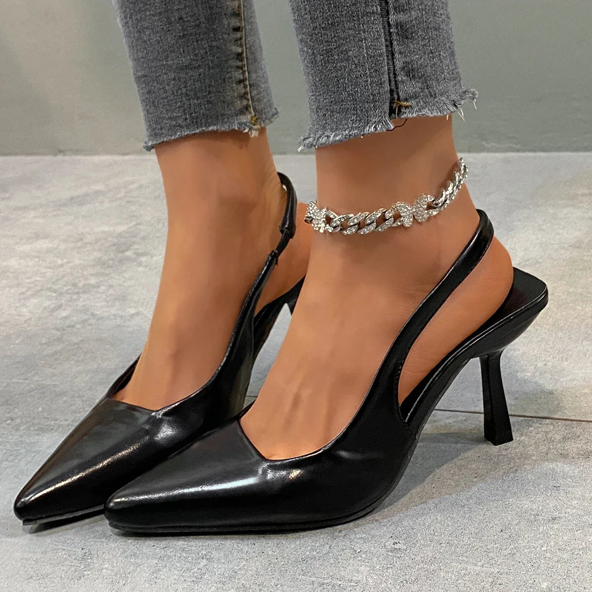 Clara | Elegant Slingback Heels