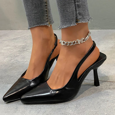 Clara | Elegant Slingback Heels
