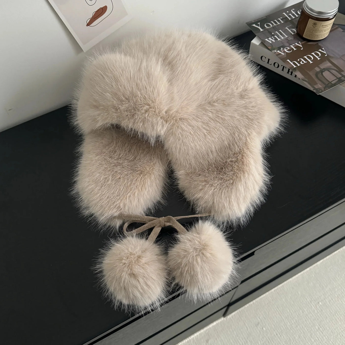 Julianne | Winter Pom Charm Hat