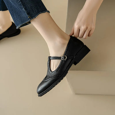 Ines | Heritage Buckle Flats