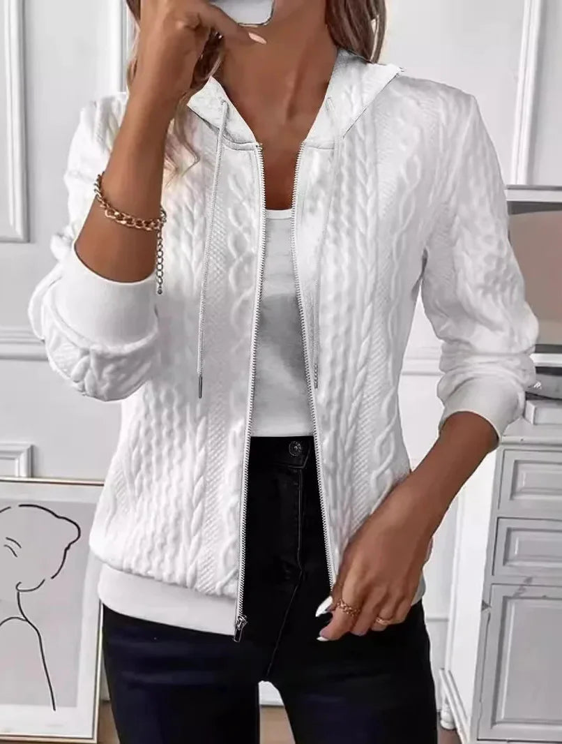 Sofia | Zip Knit Jacket & Hoodie