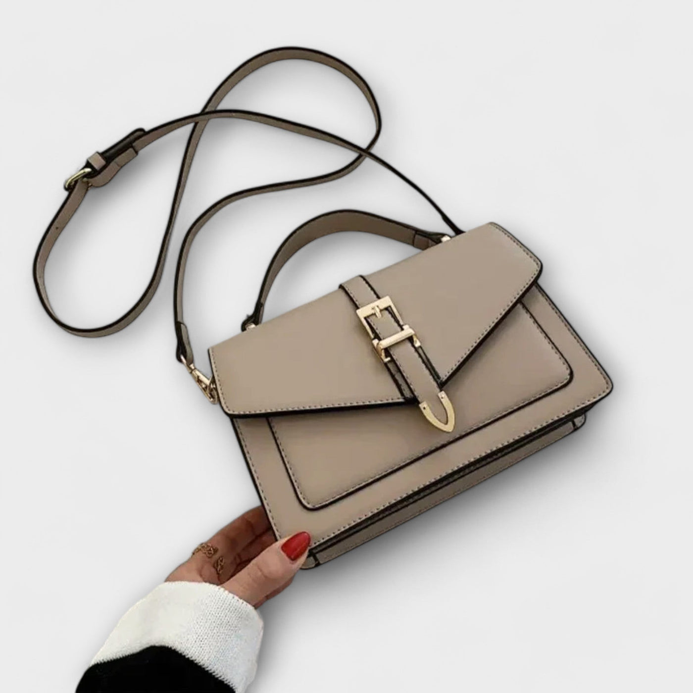 Isabelle | Classic Buckle Satchel