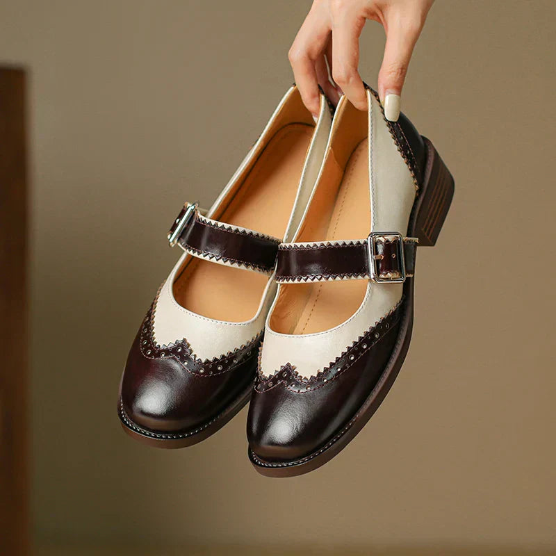 Lucienne | Two-Tone Heritage Flats