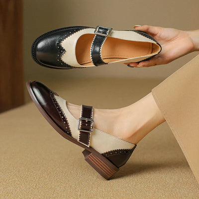 Lucienne | Two-Tone Heritage Flats