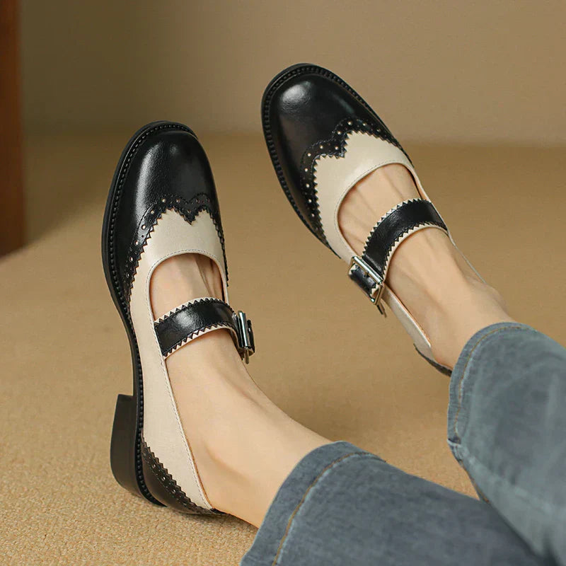 Eleanor | Vintage Contrast Mary Janes