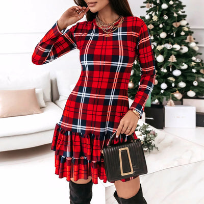 Liora | Holiday Plaid Dress