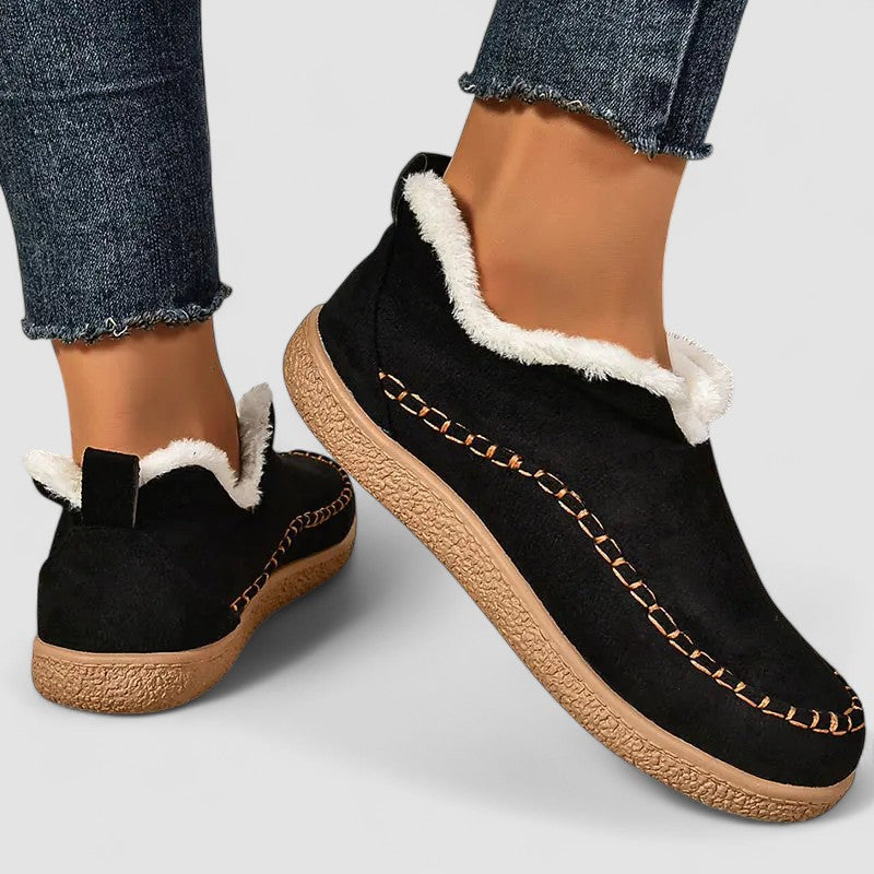 Audrey | Cozy Lined Slip-On Shoes
