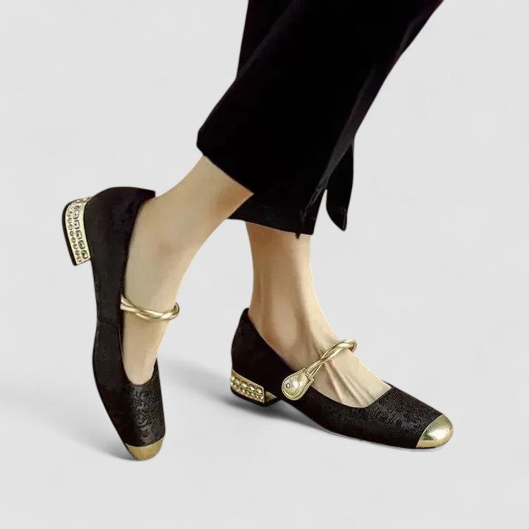 Aurelia | Pearl Elegance Flats