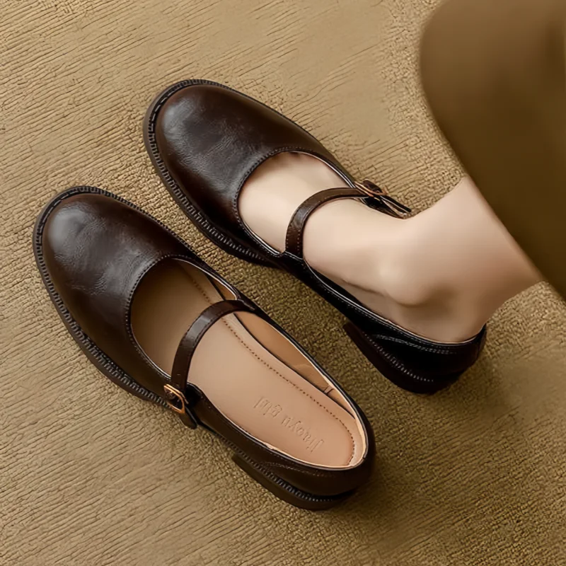 Margot | Heritage Mary Jane Flats