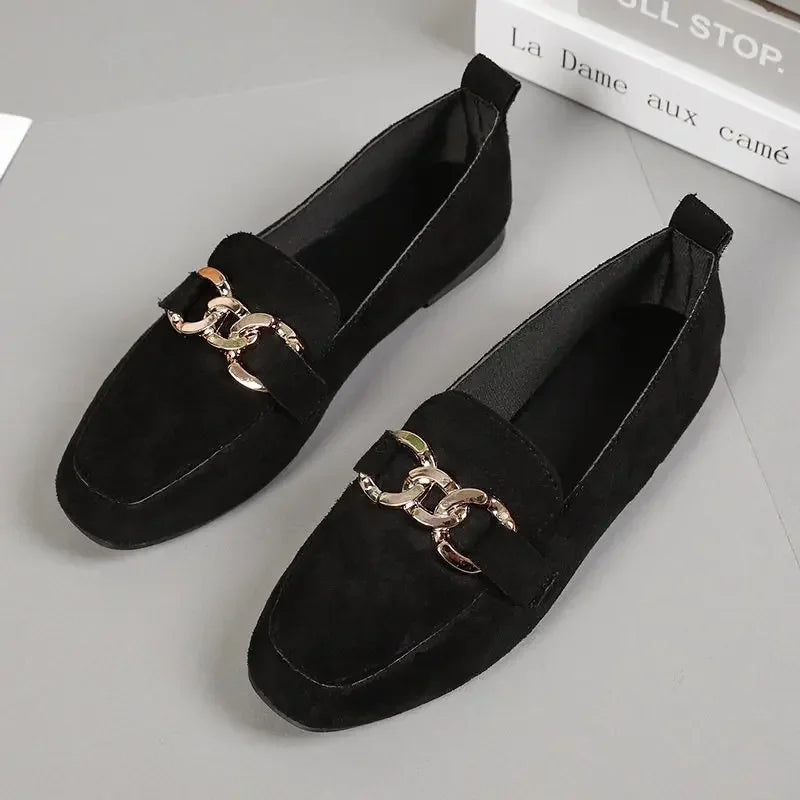 Elena | Chic Chain Loafers