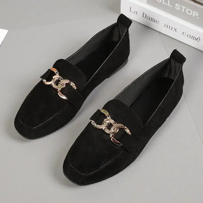 Elena | Chic Chain Loafers