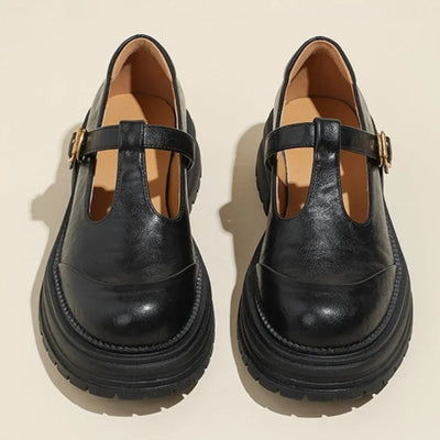 Margot | Timeless T-Strap Loafers