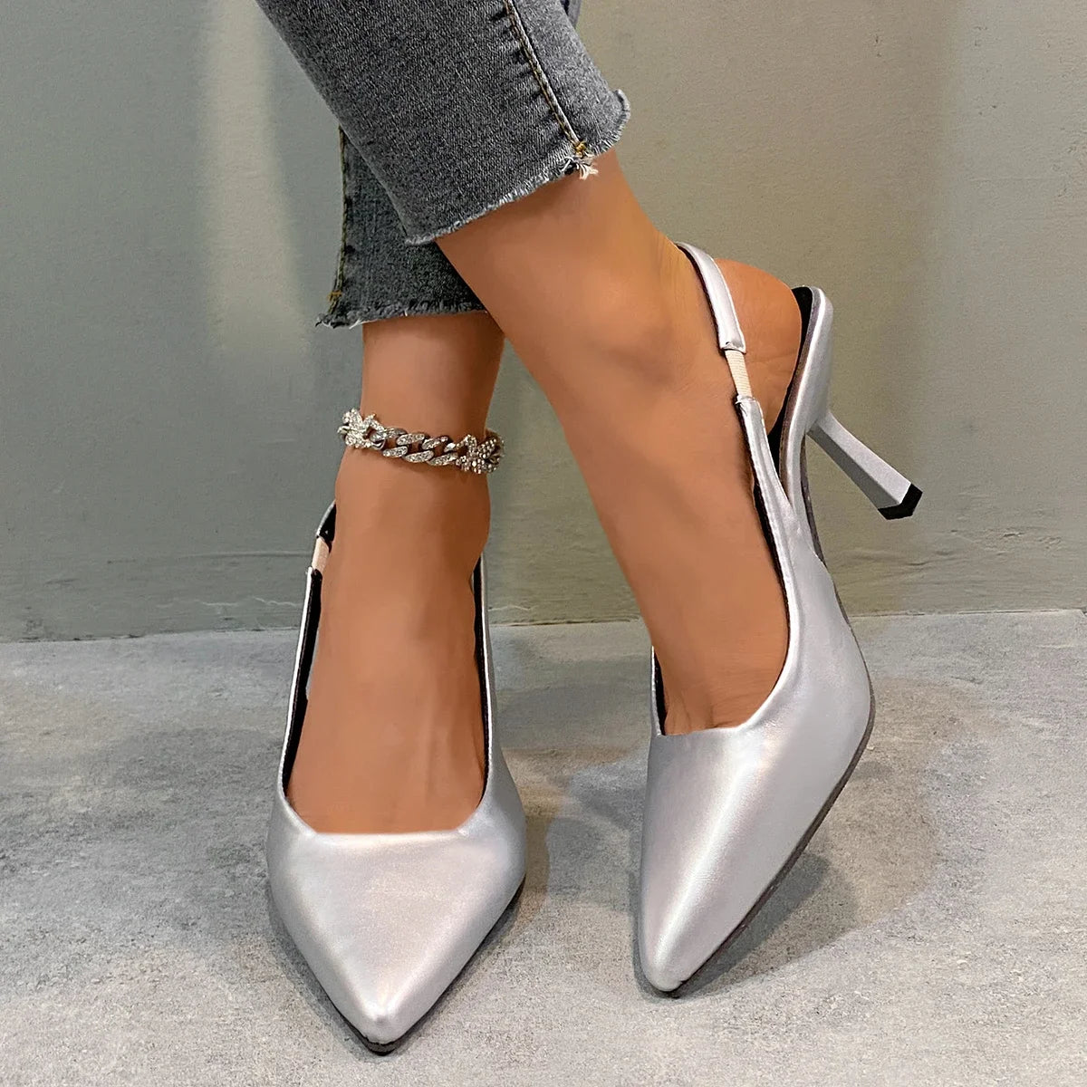 Clara | Elegant Slingback Heels