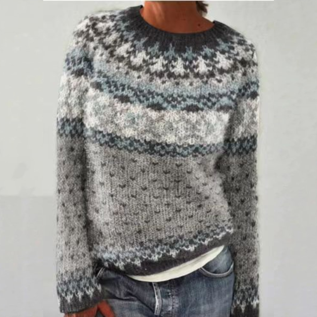 Leonie | Frost Grey Sweater