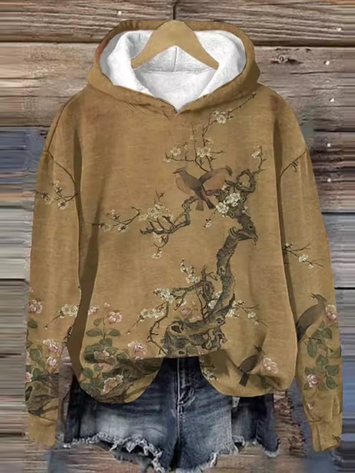 Airi | Golden Blossom Hoodie
