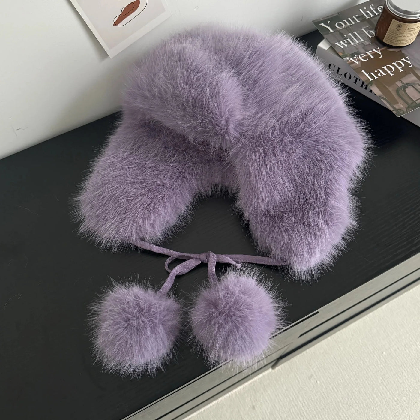 Liliana | Winter Pom Charm Hat