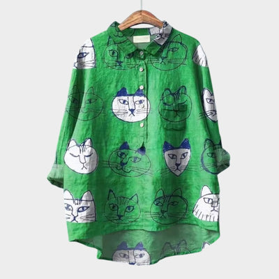 Veronica | Creative Print Blouse