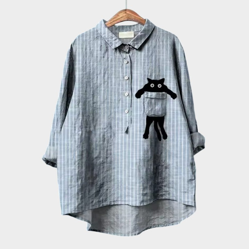 Veronica | Creative Print Blouse