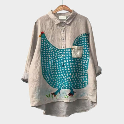 Veronica | Creative Print Blouse