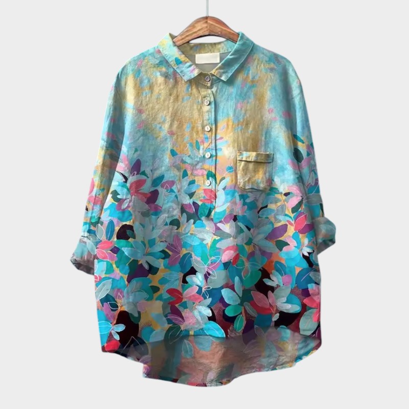 Veronica | Creative Print Blouse
