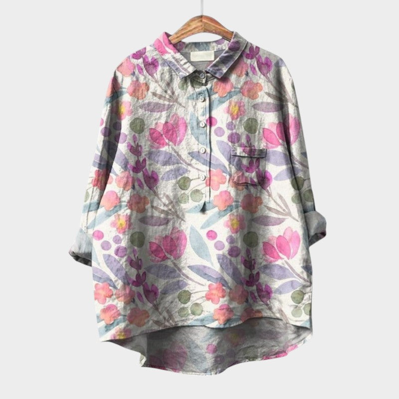 Pearl | Artistic Pattern Blouse