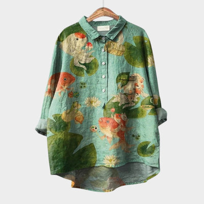 Taylor | Artistic Print Blouse