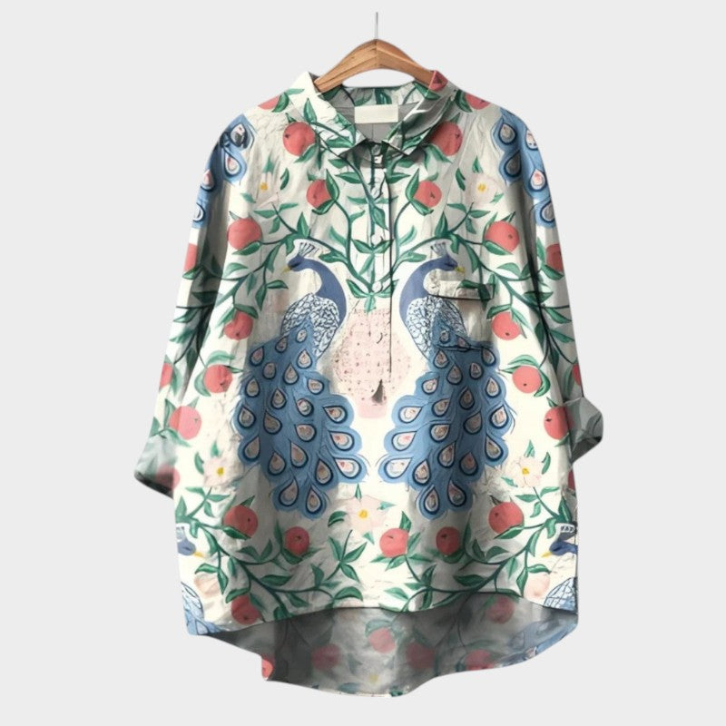Taylor | Artistic Print Blouse