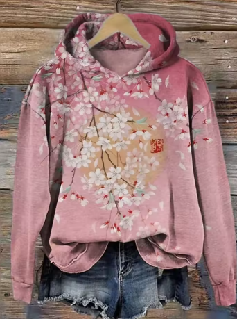 Aya | Blossom Serenity Hoodie