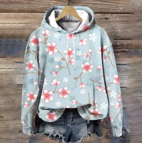 Hana | Frosted Blossom Hoodie