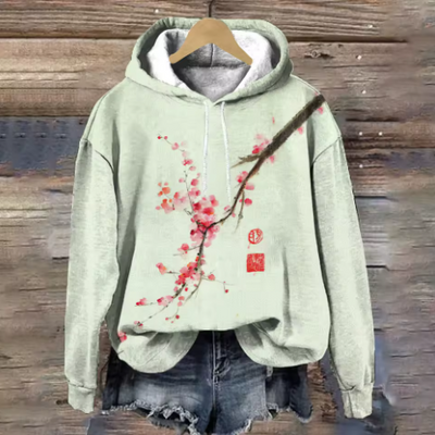 Emi | Golden Bloom Hoodie