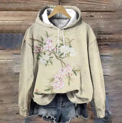 Emi | Golden Bloom Hoodie