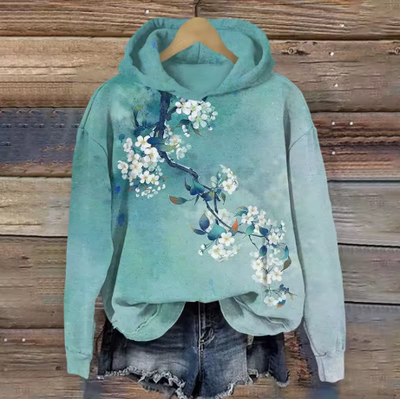 Emi | Golden Bloom Hoodie