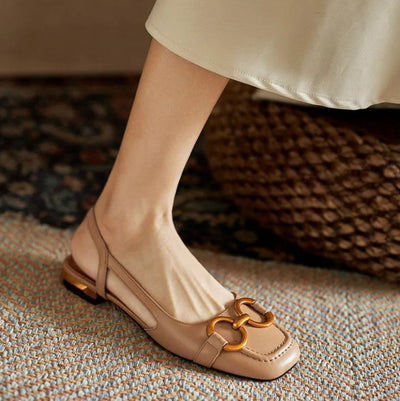 Isolde | Heritage Slingback Flats