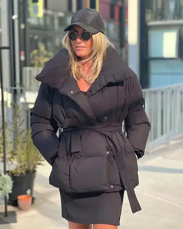 Agnes | Belted Winter Puffer