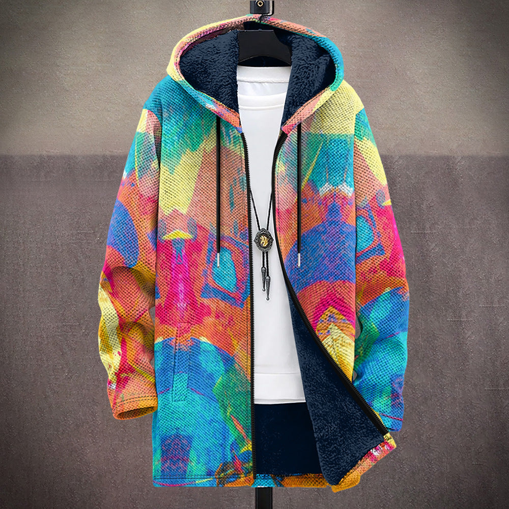Hillary | Abstract Harmony Coat