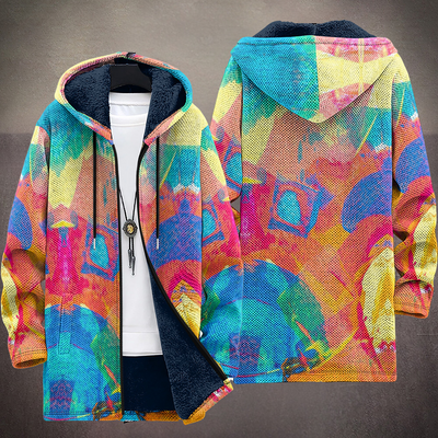 Hillary | Abstract Harmony Coat