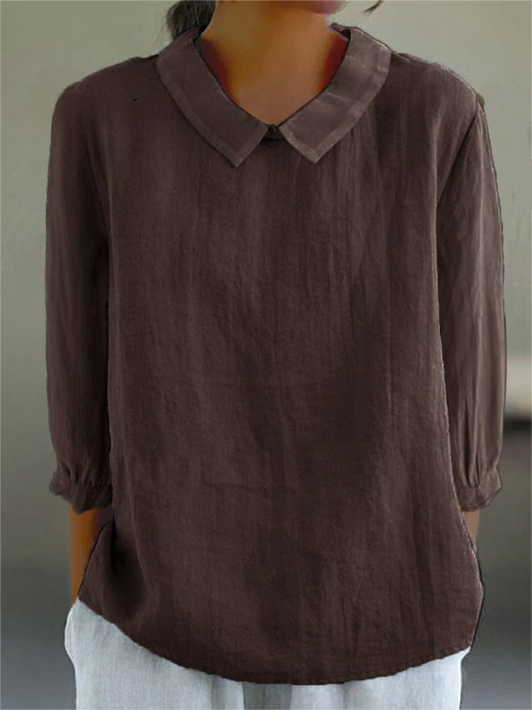 Nina | Classic Collar Blouse