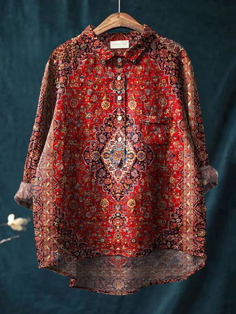 Amara | Timeless Tapestry Shirt