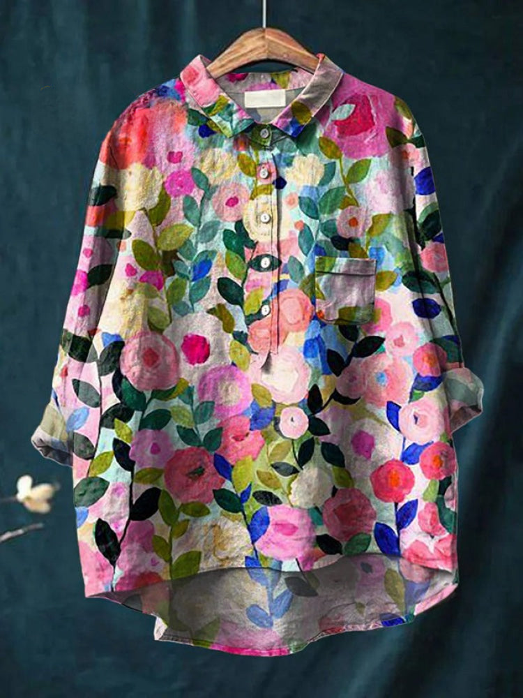 Pamela | Paradise Bloom Blouse