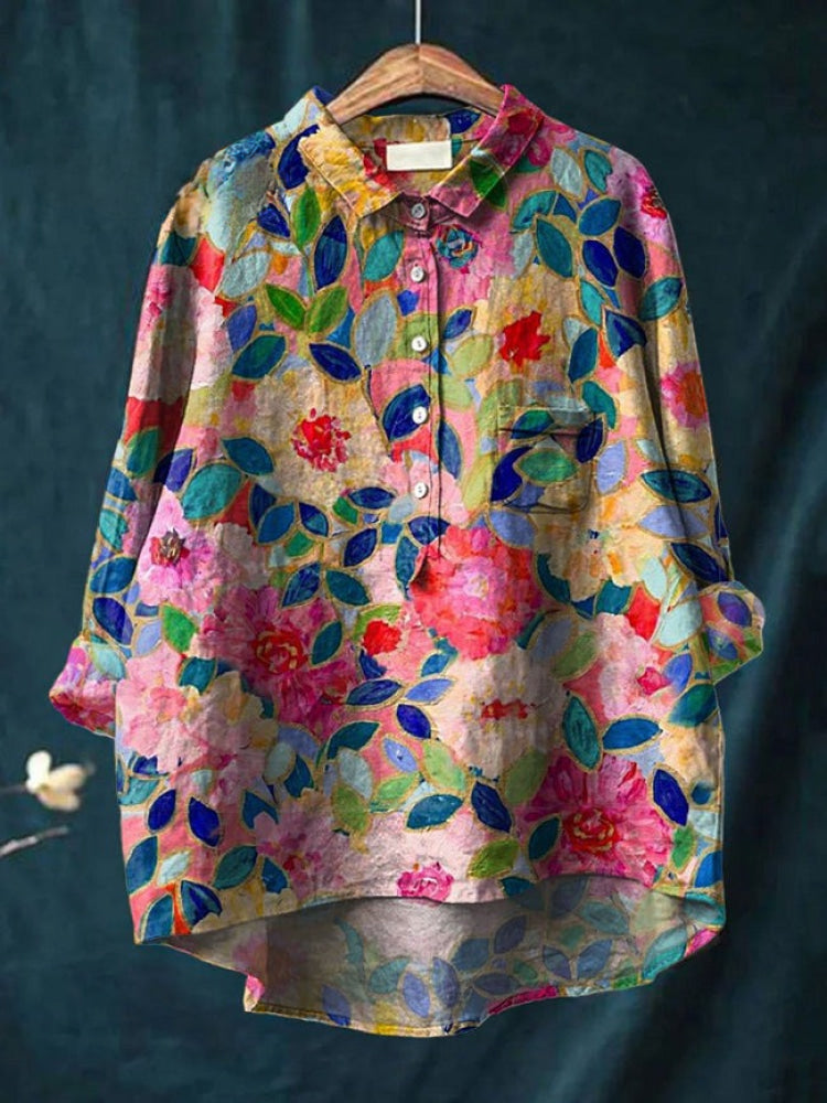 Pamela | Paradise Bloom Blouse