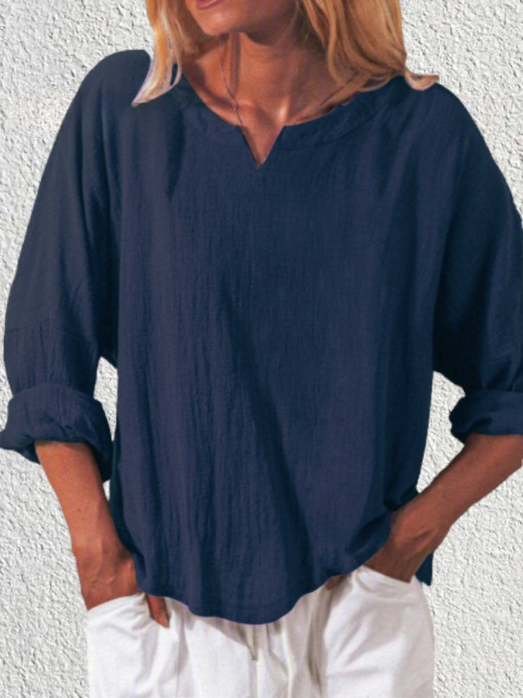 Aleah | Midnight Ease Blouse