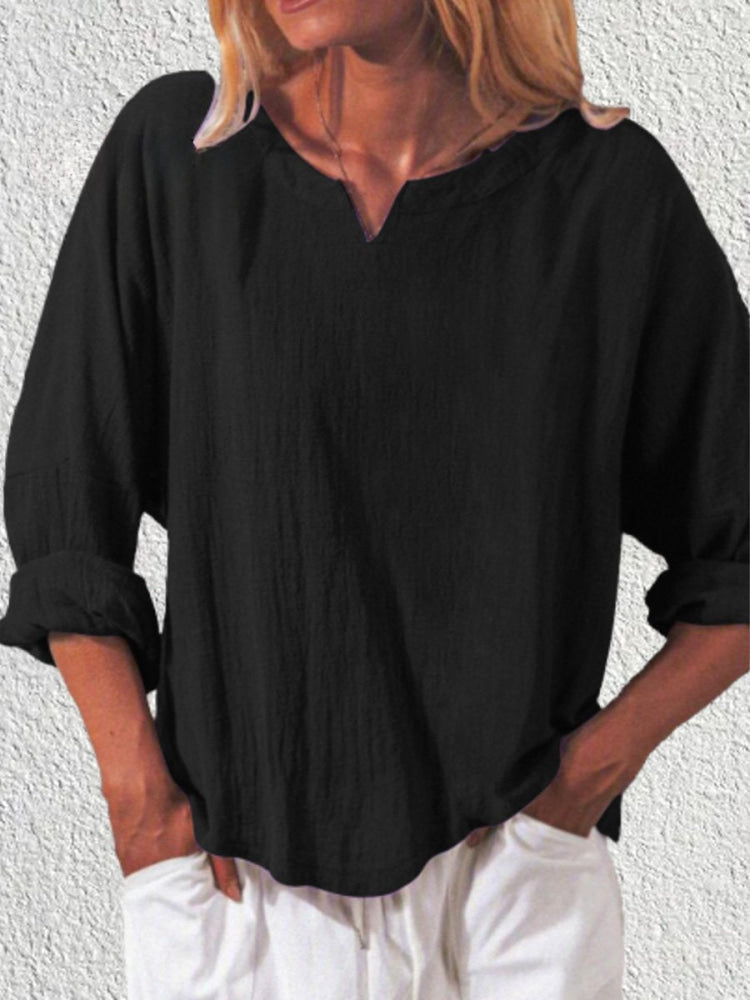 Aleah | Midnight Ease Blouse